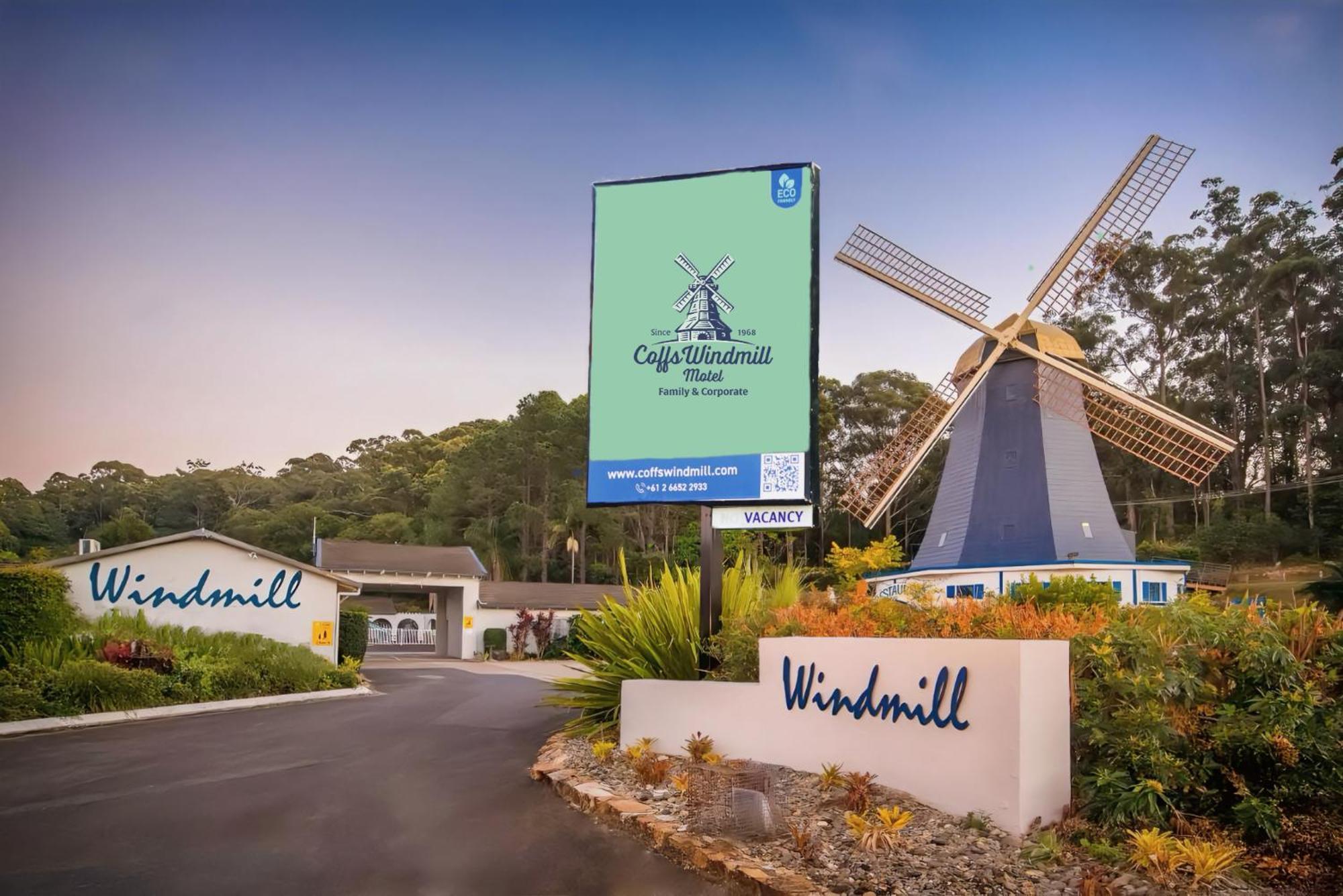 Coffs Windmill Motel Coffs Harbour Bagian luar foto